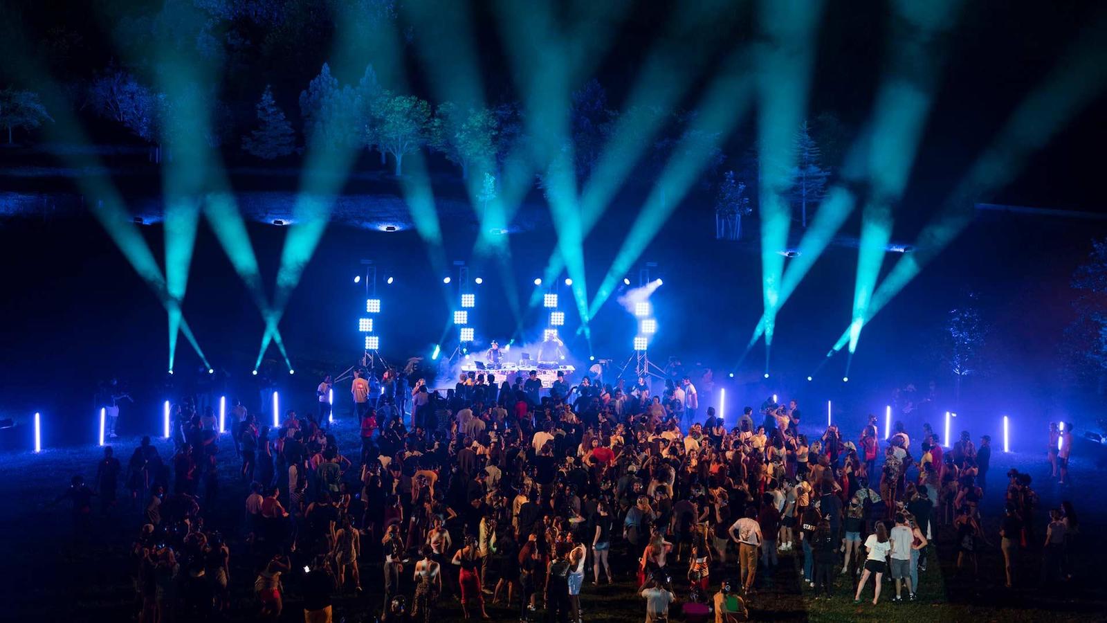 NextNOW Fest Silent Disc Glo party